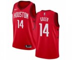 Houston Rockets #14 Gerald Green Red Swingman Jersey - Earned Edition