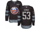 New York Islanders #53 Casey Cizikas Black 1917-2017 100th Anniversary Stitched NHL Jersey