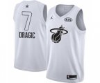Miami Heat #7 Goran Dragic Swingman White 2018 All-Star Game NBA Jersey