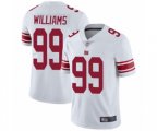 New York Giants #99 Leonard Williams White Vapor Untouchable Limited Player Football Jersey