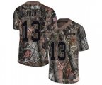 Cleveland Browns #13 Odell Beckham Jr. Limited Camo Rush Realtree Football Jersey