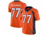 Denver Broncos #77 Karl Mecklenburg Vapor Untouchable Limited Orange Team Color NFL Jersey