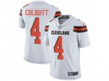 Cleveland Browns #4 Britton Colquitt Vapor Untouchable Limited White NFL Jersey