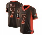 Cleveland Browns #7 Jamie Gillan Limited Brown Rush Drift Fashion Football Jersey