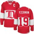 CCM Detroit Red Wings #19 Steve Yzerman Premier Red Winter Classic Throwback NHL Jersey