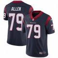Houston Texans #79 Jeff Allen Limited Navy Blue Team Color Vapor Untouchable NFL Jersey