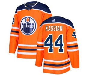 Edmonton Oilers #44 Zack Kassian Premier Orange Home NHL Jersey