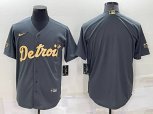 Detroit Tigers Blank Grey 2022 All Star Stitched Cool Base Nike Jersey