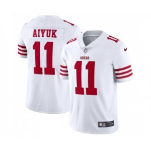 San Francisco 49ers #11 Brandon Aiyuk 2022 New White Vapor Untouchable Stitched Jersey