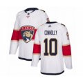 Florida Panthers #10 Brett Connolly Authentic White Away Hockey Jersey