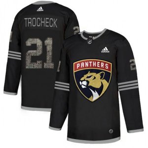 Florida Panthers #21 Vincent Trocheck Black Authentic Classic Stitched NHL Jersey