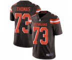 Cleveland Browns #73 Joe Thomas Brown Team Color Vapor Untouchable Limited Player Football Jersey