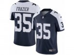 Dallas Cowboys #35 Kavon Frazier Navy Blue Throwback Alternate Vapor Untouchable Limited Player NFL Jersey