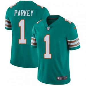 Miami Dolphins #1 Cody Parkey Aqua Green Alternate Vapor Untouchable Limited Player NFL Jersey