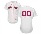 Boston Red Sox Customized White Home Flex Base Authentic Collection Baseball Jersey