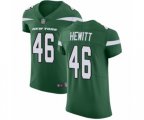 New York Jets #46 Neville Hewitt Green Team Color Vapor Untouchable Elite Player Football Jersey