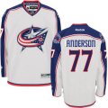 Columbus Blue Jackets #77 Josh Anderson Authentic White Away NHL Jersey