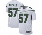 New York Jets #57 C.J. Mosley Game White Football Jersey