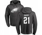 Philadelphia Eagles #21 Ronald Darby Ash One Color Pullover Hoodie