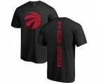 Toronto Raptors #4 Rondae Hollis-Jefferson Black One Color Backer T-Shirt
