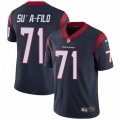 Houston Texans #71 Xavier Su'a-Filo Limited Navy Blue Team Color Vapor Untouchable NFL Jersey