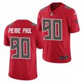 Tampa Bay Buccaneers #90 Jason Pierre-Paul Nike Red Color Rush Vapor Limited Jersey