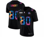 Cleveland Browns #80 Jarvis Landry Multi-Color Black 2020 NFL Crucial Catch Vapor Untouchable Limited Jersey