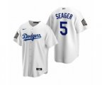 Los Angeles Dodgers Corey Seager White 2020 World Series Replica Jersey