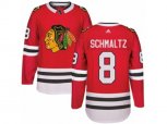 Chicago Blackhawks #8 Nick Schmaltz Authentic Red Home NHL Jersey