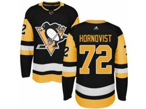 Adidas Pittsburgh Penguins #72 Patric Hornqvist Authentic Black Home NHL Jersey