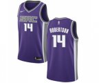 Sacramento Kings #14 Oscar Robertson Swingman Purple Road NBA Jersey - Icon Edition