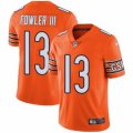 Chicago Bears #13 Bennie Fowler III Limited Orange Rush Vapor Untouchable NFL Jersey