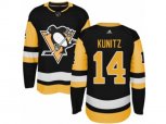 Adidas Pittsburgh Penguins #14 Chris Kunitz Authentic Black Home NHL Jersey