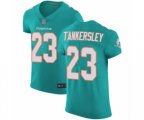 Miami Dolphins #23 Cordrea Tankersley Aqua Green Team Color Vapor Untouchable Elite Player Football Jersey