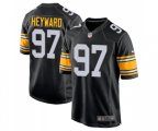 Pittsburgh Steelers #97 Cameron Heyward Game Black Alternate Football Jersey