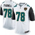 Jacksonville Jaguars #78 Jermey Parnell Game White NFL Jersey