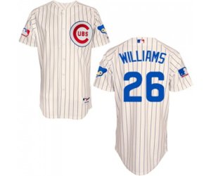 Chicago Cubs #26 Billy Williams Authentic Cream 1969 Turn Back The Clock Baseball Jersey