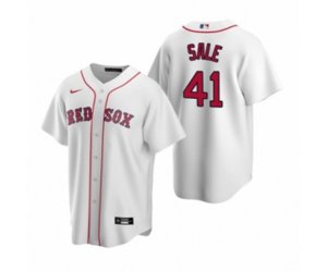 Boston Red Sox Chris Sale Nike White Replica Home Jersey