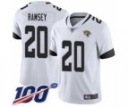 Jacksonville Jaguars #20 Jalen Ramsey White Vapor Untouchable Limited Player 100th Season Football Jersey