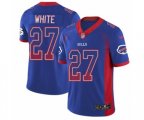 Buffalo Bills #27 Tre'Davious White Limited Royal Blue Rush Drift Fashion NFL Jersey