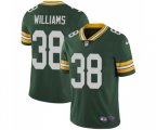 Green Bay Packers #38 Tramon Williams Green Team Color Vapor Untouchable Limited Player Football Jersey