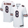 Chicago Bears #8 Mike Glennon Game White NFL Jersey