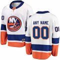 New York Islanders Fanatics Branded White Away Breakaway Custom Jersey