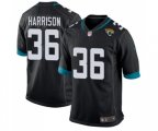 Jacksonville Jaguars #36 Ronnie Harrison Game Teal Black Team Color Football Jersey