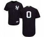 New York Yankees #0 Adam Ottavino Navy Blue Alternate Flex Base Authentic Collection Baseball Jersey