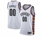Brooklyn Nets #00 Rodions Kurucs Swingman White Basketball Jersey - 2019-20 City Edition