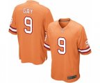 Tampa Bay Buccaneers #9 Matt Gay Game Orange Glaze Alternate Football Jersey