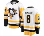Pittsburgh Penguins #8 Brian Dumoulin Fanatics Branded White Away Breakaway NHL Jersey