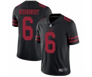 San Francisco 49ers #6 Mitch Wishnowsky Black Vapor Untouchable Limited Player Football Jersey
