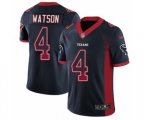 Houston Texans #4 Deshaun Watson Limited Navy Blue Rush Drift Fashion NFL Jersey